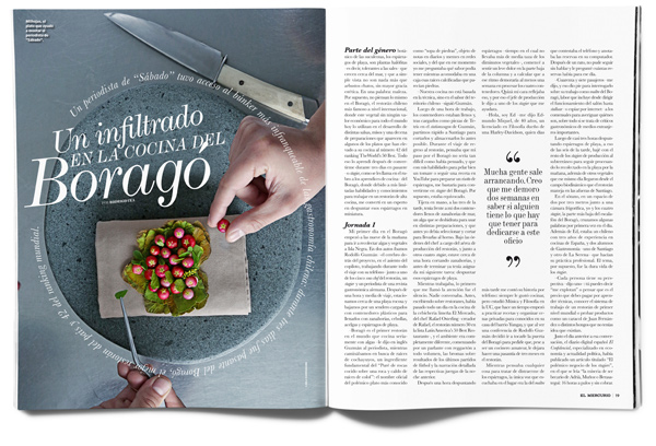 Un infiltrado en la cocina del Boragó Un infiltrado en la cocina del Boragó