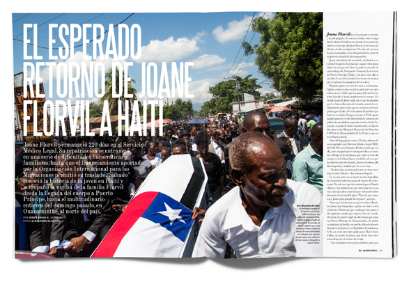 El esperado retorno de Joane Florvil a Haití El esperado retorno de Joane Florvil a Haití