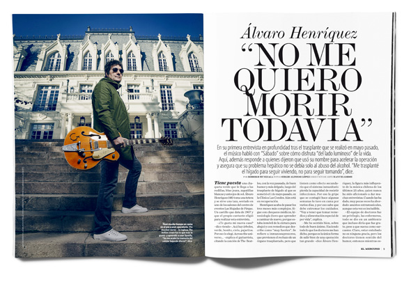 Álvaro Henríquez: No me quiero morir todavía Álvaro Henríquez: No me quiero morir todavía